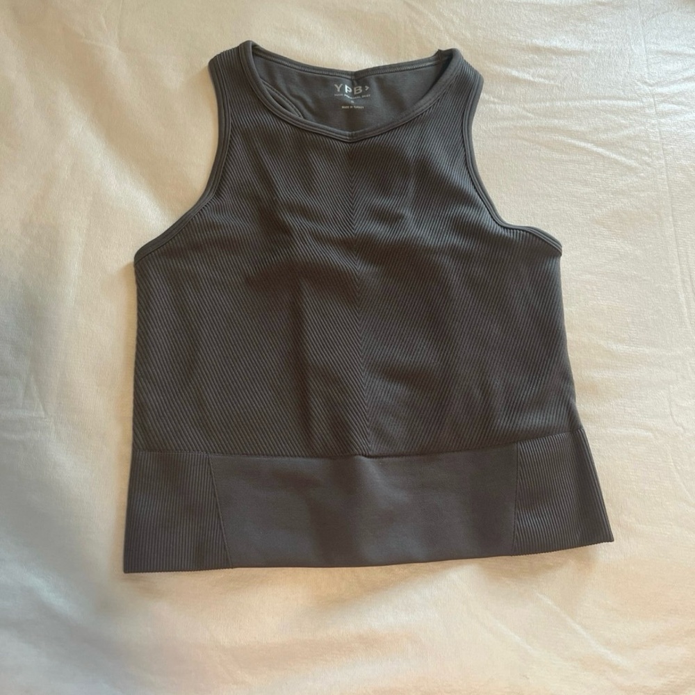 Gray Women's sports bra